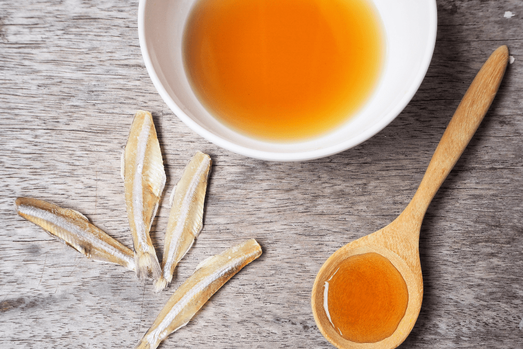 Hỗn hợp nước mắm đường dùng để ngâm củ cải