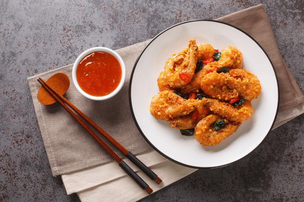 những lỗi thường gặp khi chiên tôm bột