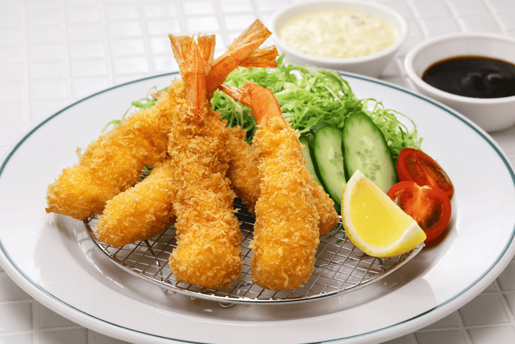 cách làm tôm chiên bột Aji-Quick® bột khô